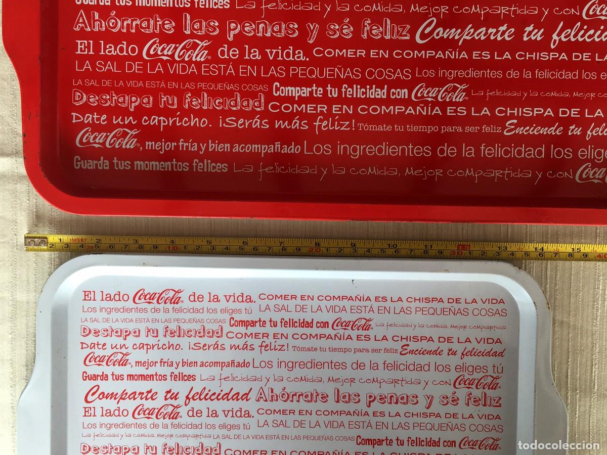 Coleccionismo de Coca-Cola y Pepsi: 2 Bandejas de Cocacola - Foto 5