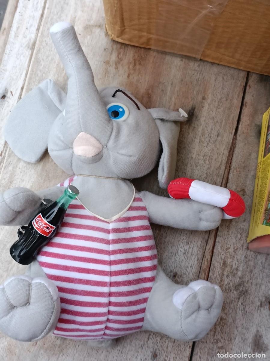 Coleccionismo de Coca-Cola y Pepsi: Peluche elefante cocacola coca-cola