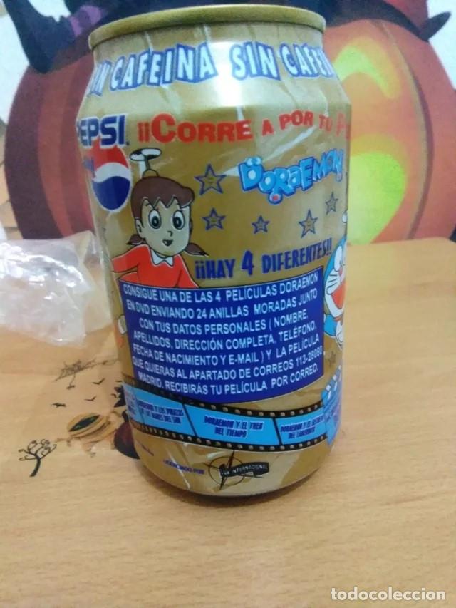 Coleccionismo de Coca-Cola y Pepsi: Lata Pepsi boom Doraemon - Foto 3