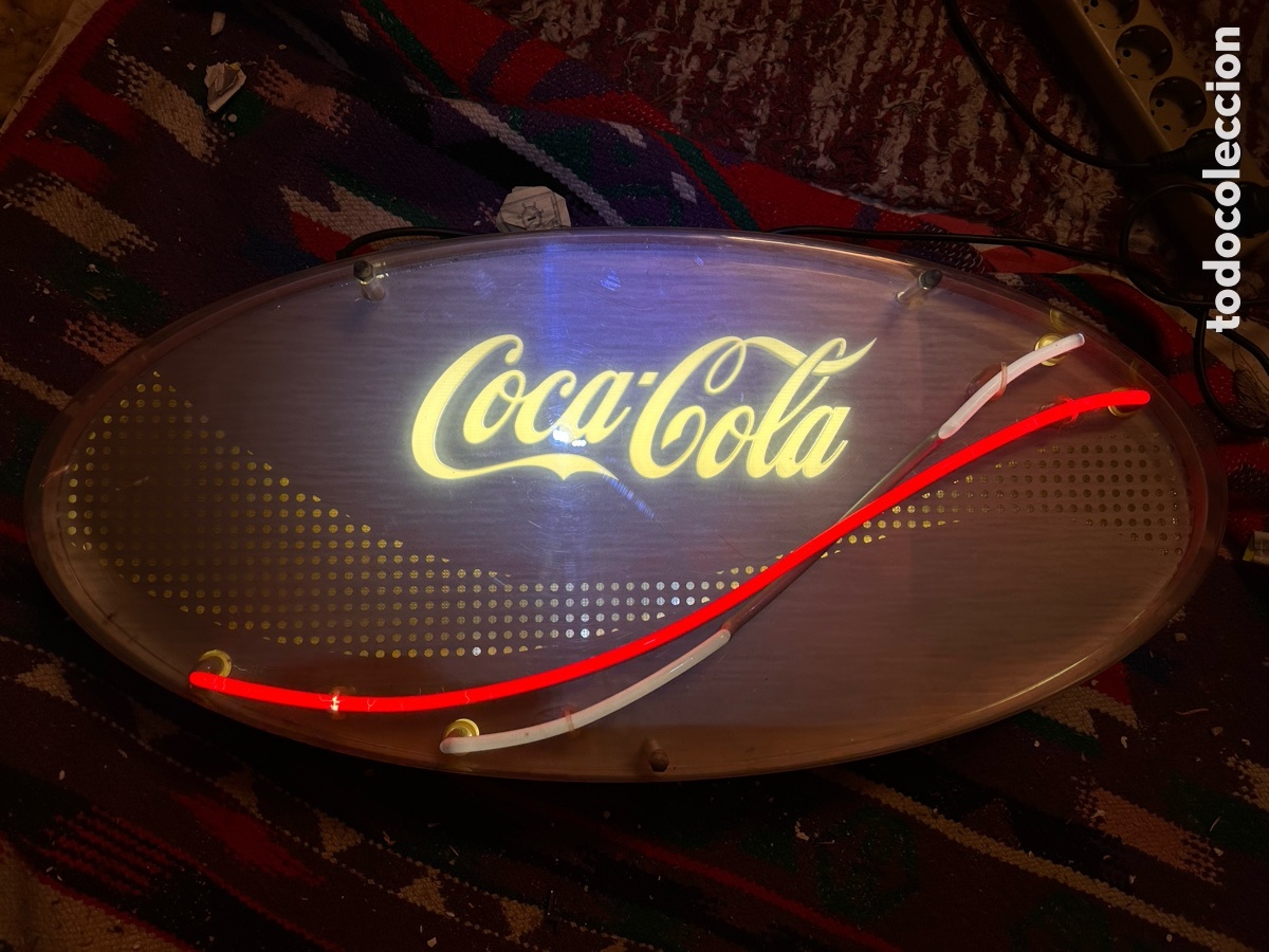 Coleccionismo de Coca-Cola y Pepsi: Luminoso Coca Cola - Foto 1
