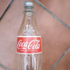 Coleccionismo de Coca-Cola y Pepsi: RARA BOTELLA COCACOLA 1 1/2 LITROS MUY DIFICIL YA QUE FUE MUY POCAS UNIDADES EMITIDAS POR COCACOLA.