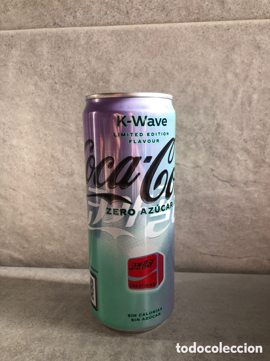 Collezionismo di Coca-Cola e Pepsi: Lata Coca Cola K-Wave Espa&ntilde;a 2024 edici&oacute;n limitada Sin Abrir