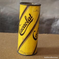 Coleccionismo de Coca-Cola y Pepsi: ANTIGUA LATA CACAOLAT LATERAL SOLDADO BOTE CAN