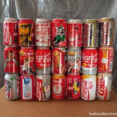 Coleccionismo de Coca-Cola y Pepsi: LOTE 141 LATAS COCA-COLA LATA BOTE CAN COKE COCACOLA