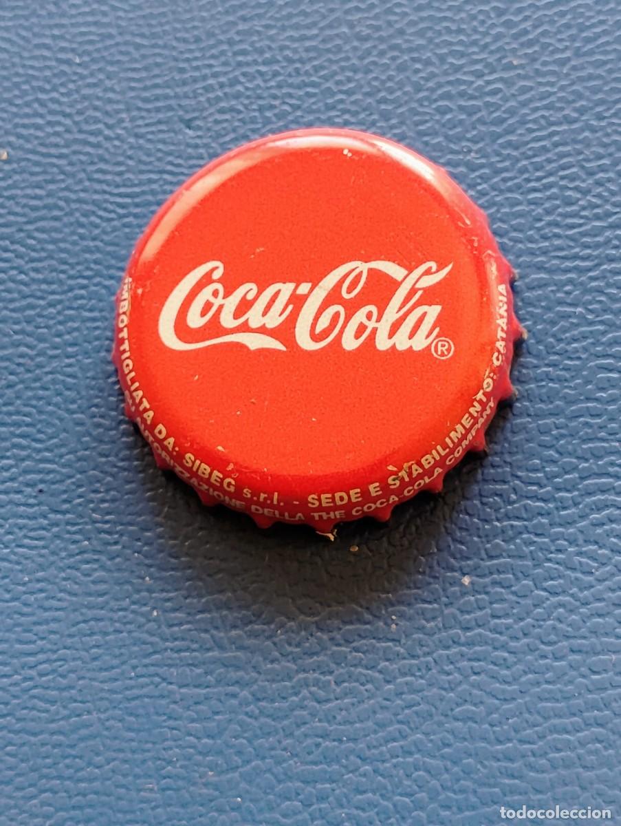 Colecionismo de Coca-Cola e Pepsi: CHAPA/TAPON CORONA COCA-COLA - CATANIA (ITALIA)