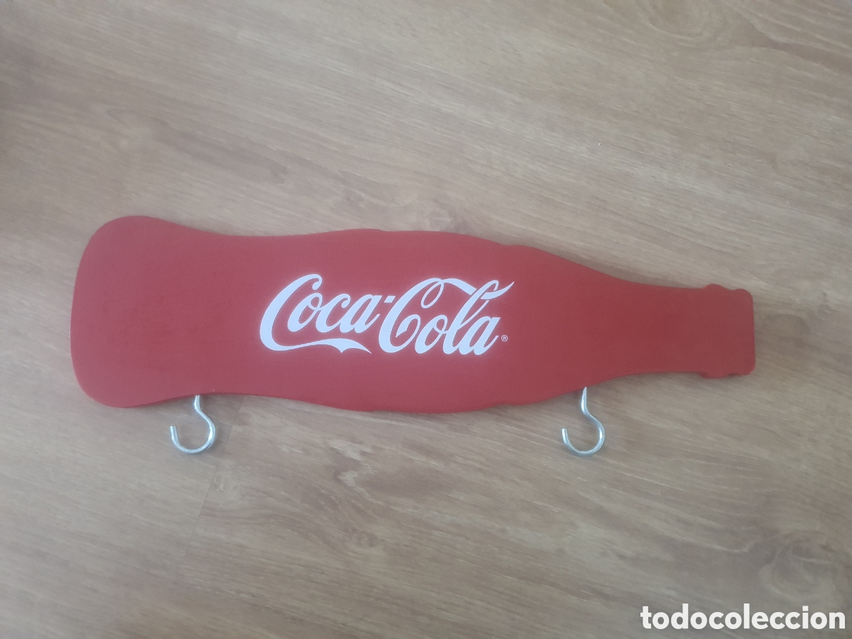 Coleccionismo de Coca-Cola y Pepsi: Perchero de coca cola - Foto 2