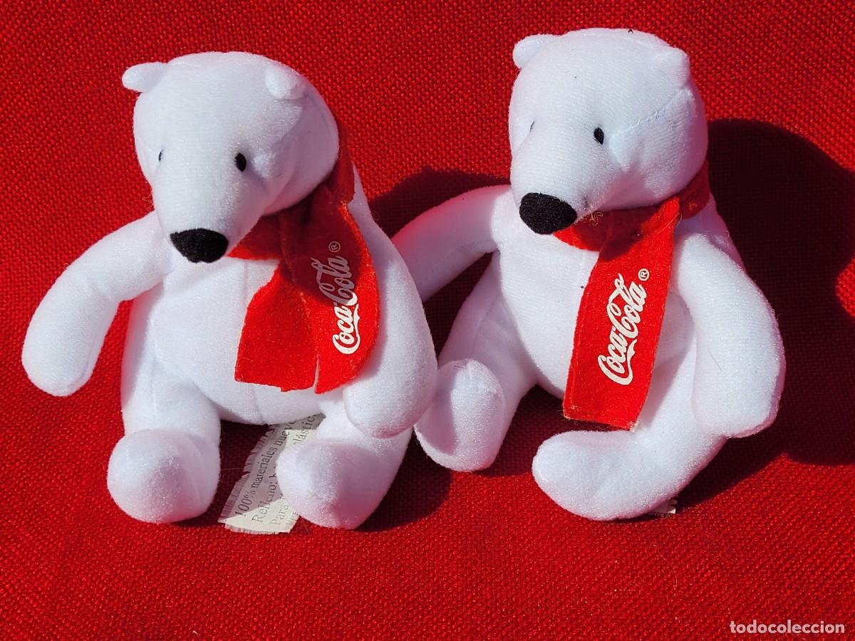 Coleccionismo de Coca-Cola y Pepsi: 2 ositos blancos de Coca - cola - Foto 1