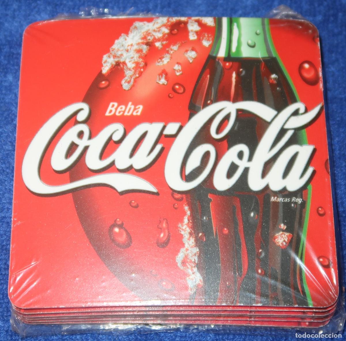 Colecionismo de Coca-Cola e Pepsi: Lote de 6 posavasos de Coca Cola