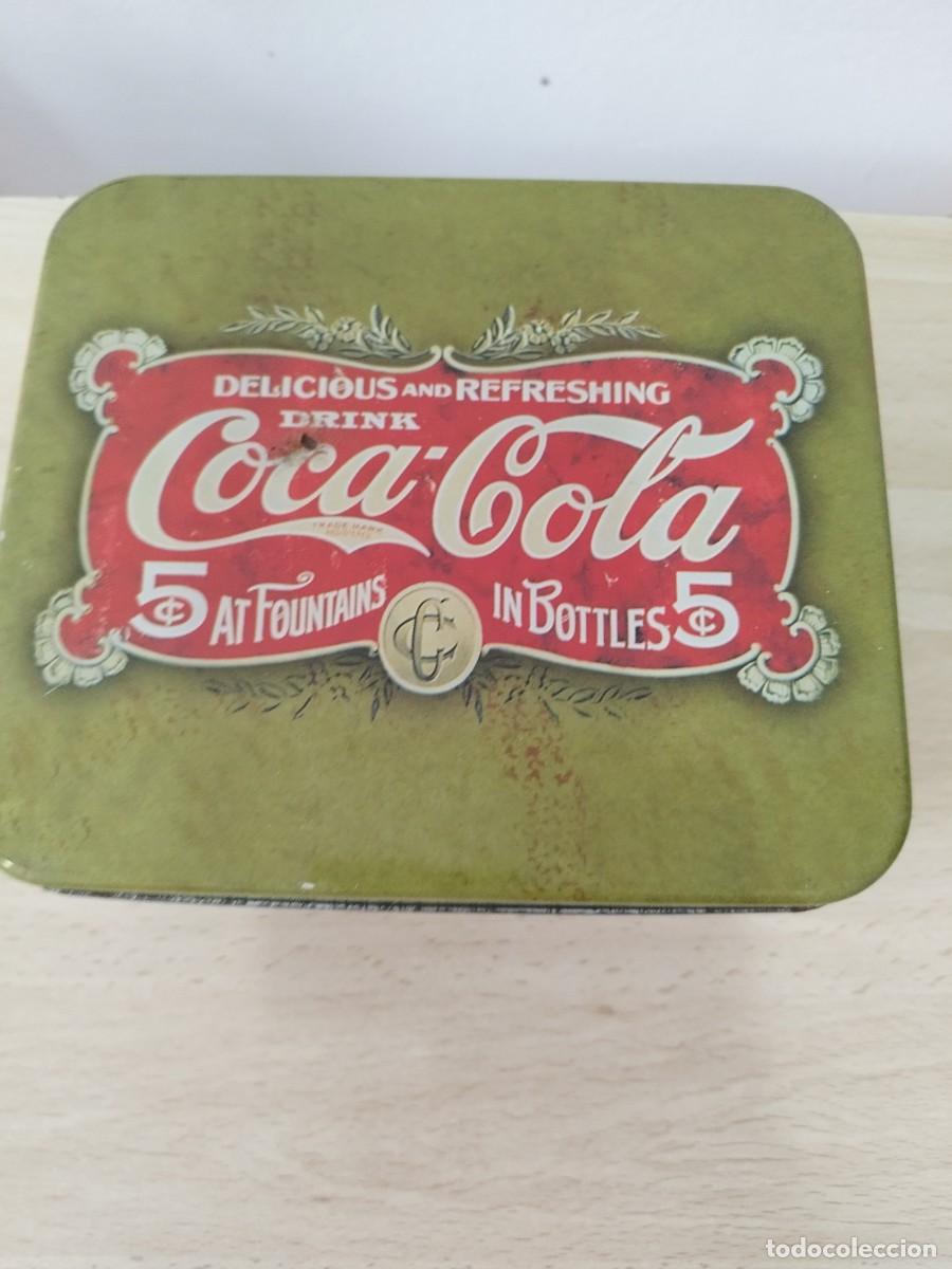 Coleccionismo de Coca-Cola y Pepsi: Lata de Coca Cola Vintage - Foto 2