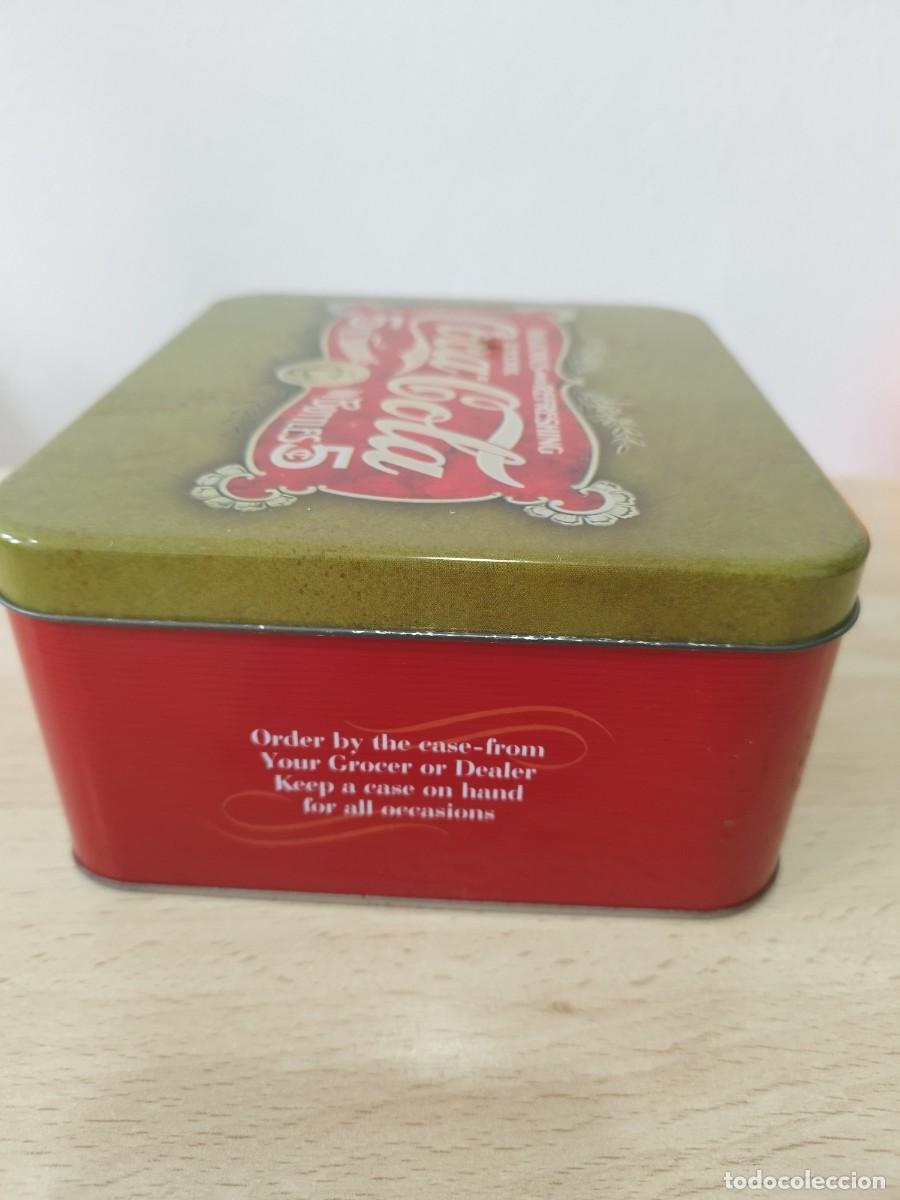 Coleccionismo de Coca-Cola y Pepsi: Lata de Coca Cola Vintage - Foto 3