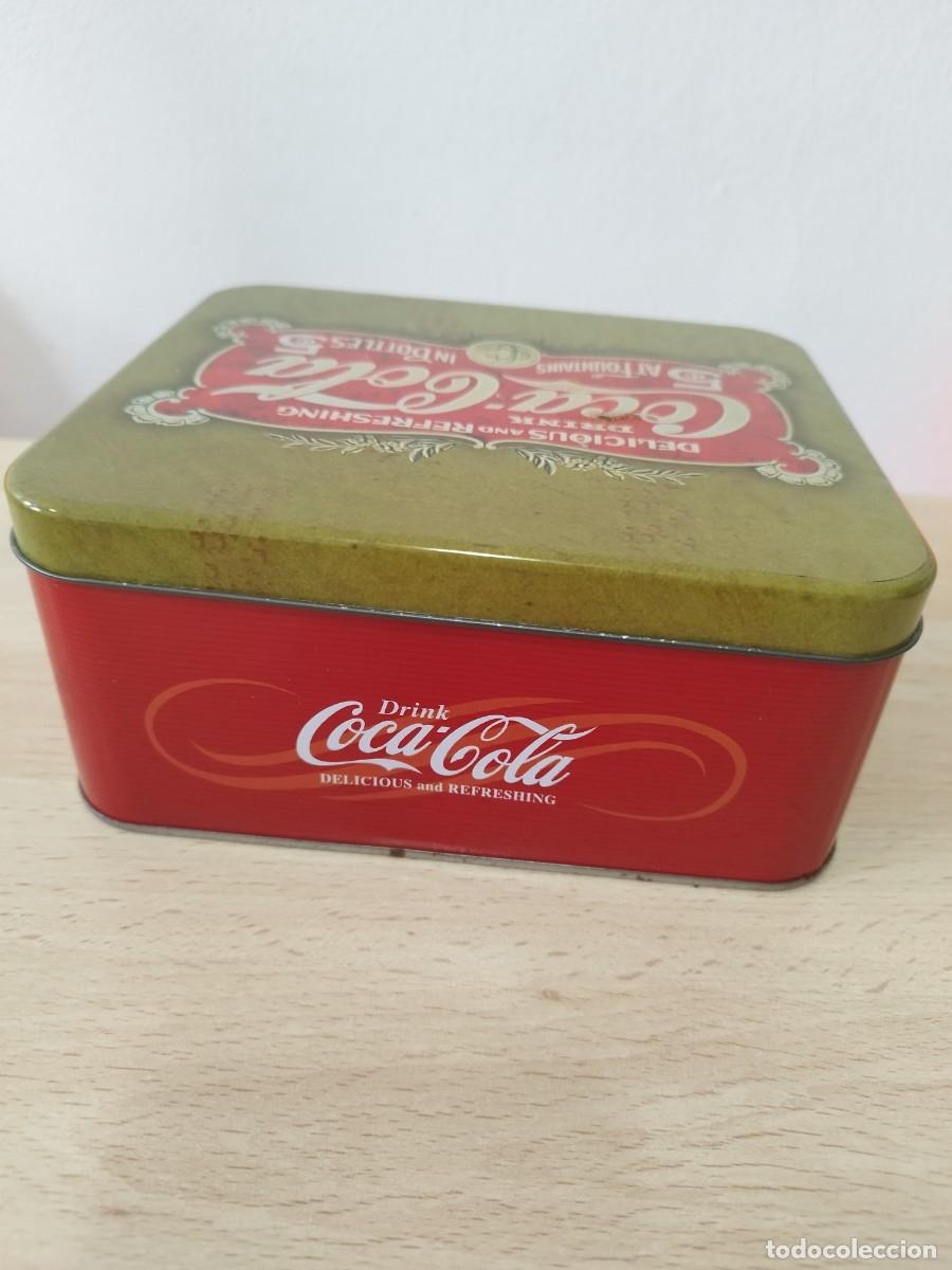 Coleccionismo de Coca-Cola y Pepsi: Lata de Coca Cola Vintage - Foto 4