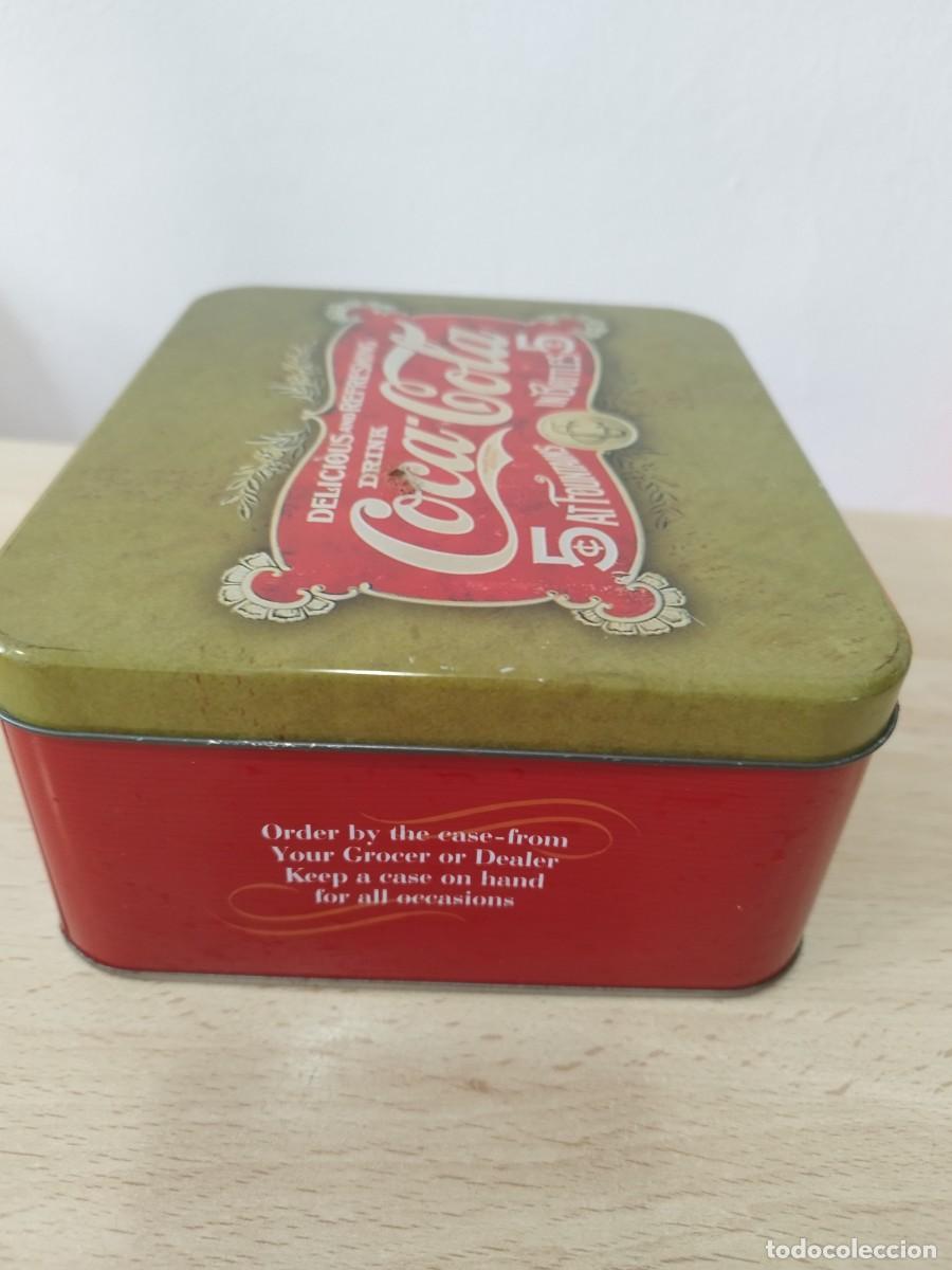 Coleccionismo de Coca-Cola y Pepsi: Lata de Coca Cola Vintage - Foto 5