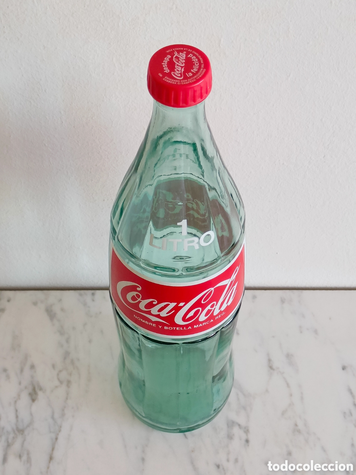 Coleccionismo de Coca-Cola y Pepsi: Botella de Coca-Cola, a&ntilde;os 80 - Foto 2