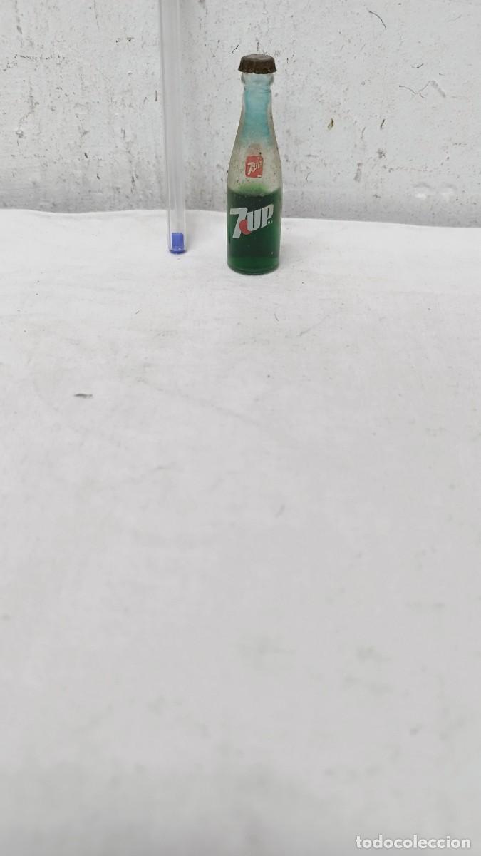 Coleccionismo de Coca-Cola y Pepsi: Botella en miniatura,de 7Up refresco bebida - Foto 1