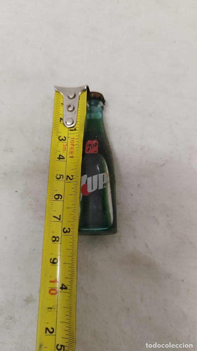 Coleccionismo de Coca-Cola y Pepsi: Botella en miniatura,de 7Up refresco bebida - Foto 8
