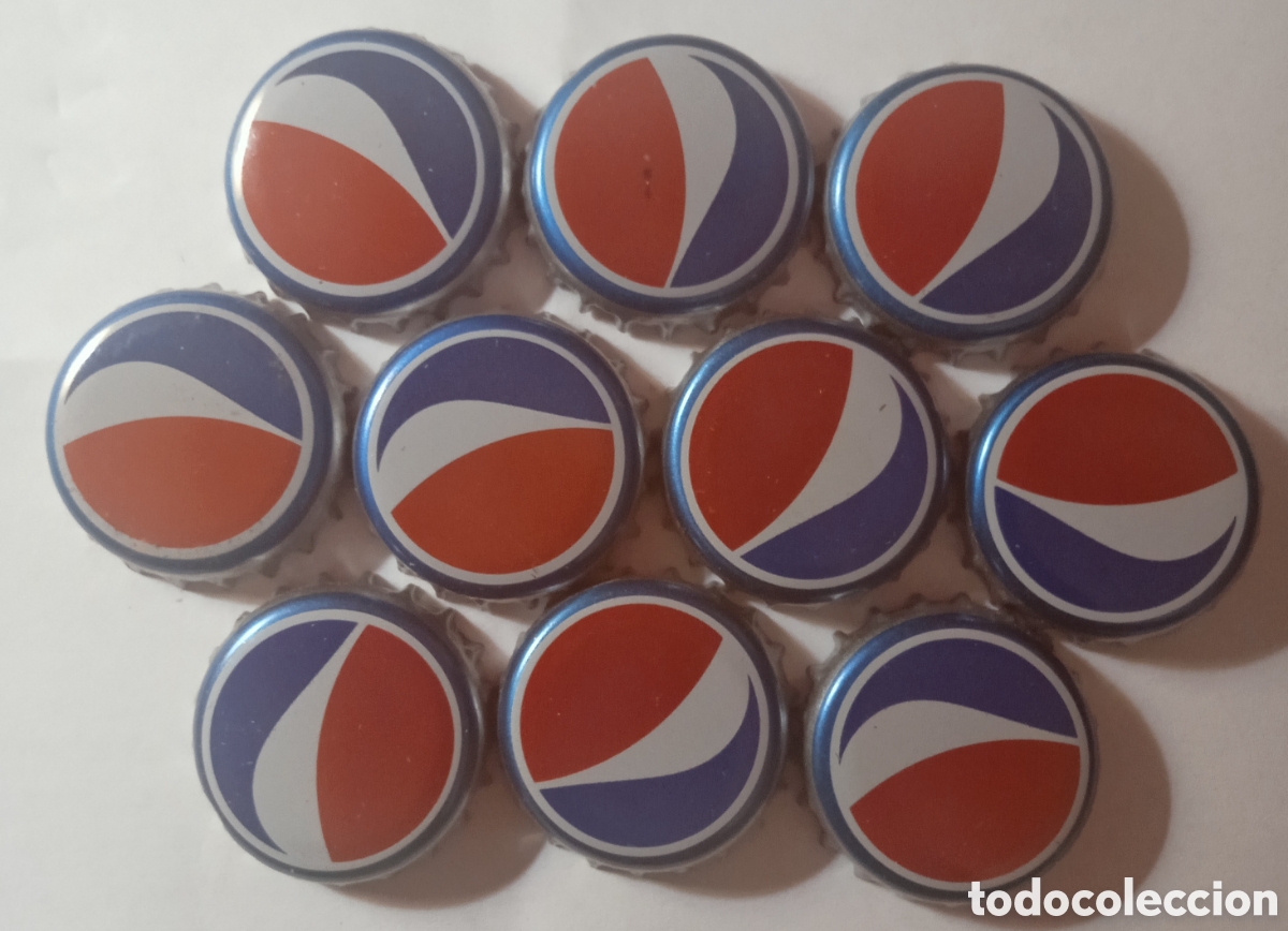 Coleccionismo de Coca-Cola y Pepsi: LOTE CHAPAS PEPSI - Foto 1