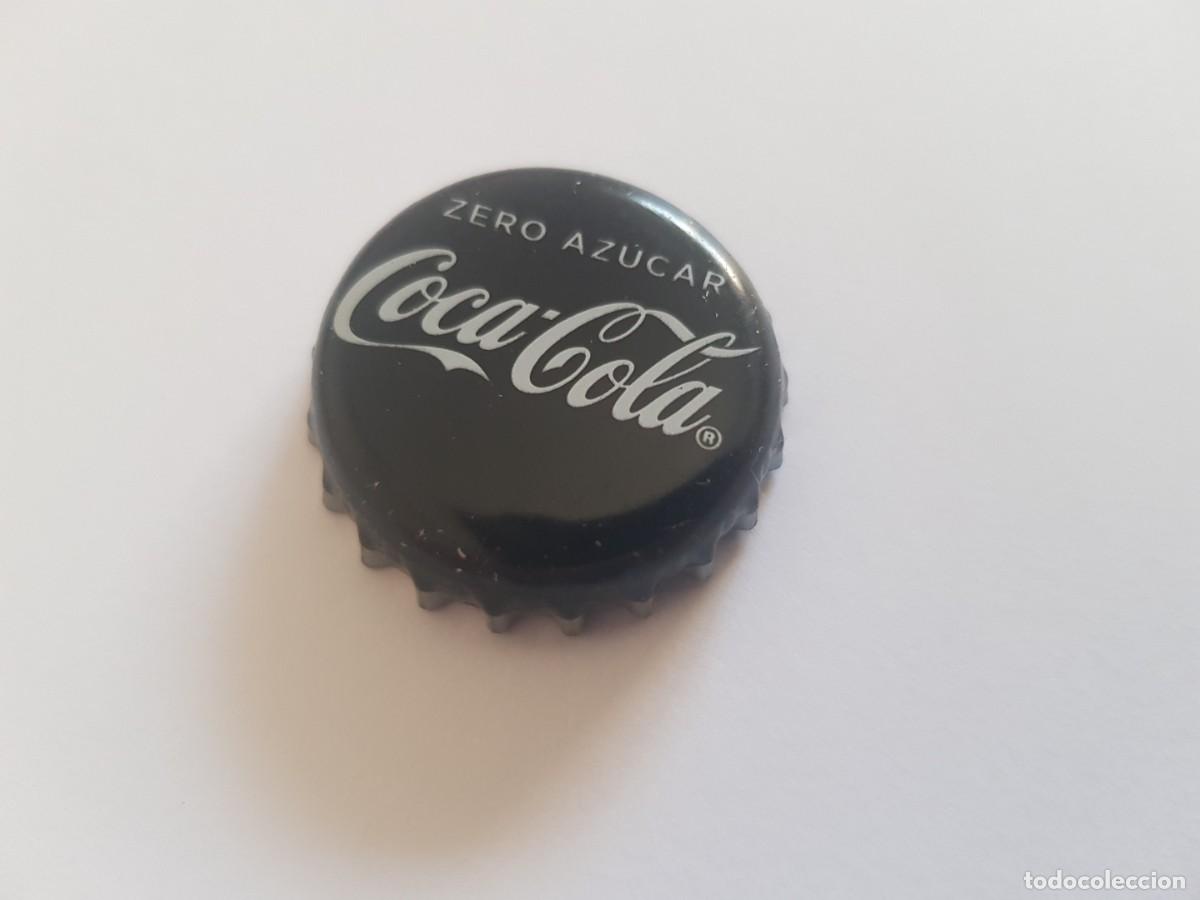 Coleccionismo de Coca-Cola y Pepsi: Chapa corona COCA COLA ZERO az&uacute;car - Foto 1