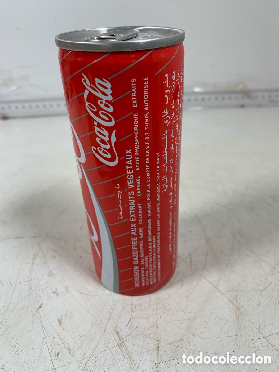 Coleccionismo de Coca-Cola y Pepsi: 01_Lata Coca Cola T&uacute;nez - Foto 3