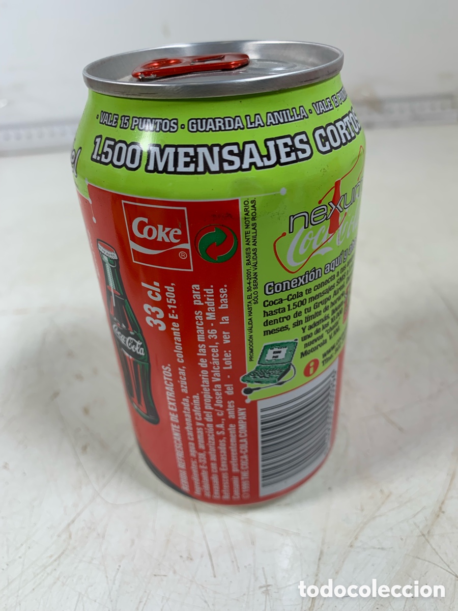 Coleccionismo de Coca-Cola y Pepsi: 01_ Antigua lata Coca Cola - Foto 2