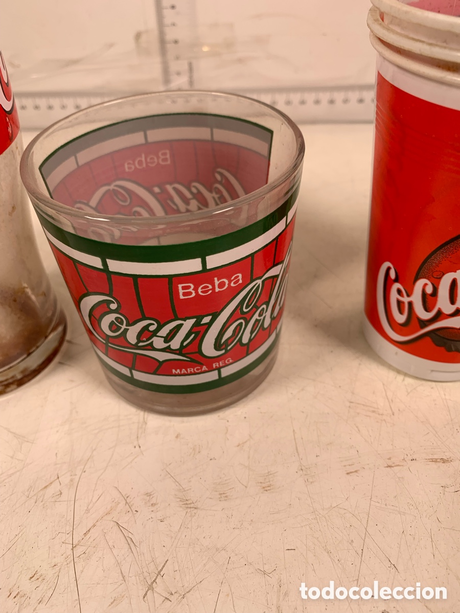 Coleccionismo de Coca-Cola y Pepsi: 01_ lote vasos Coca Cola - Foto 3