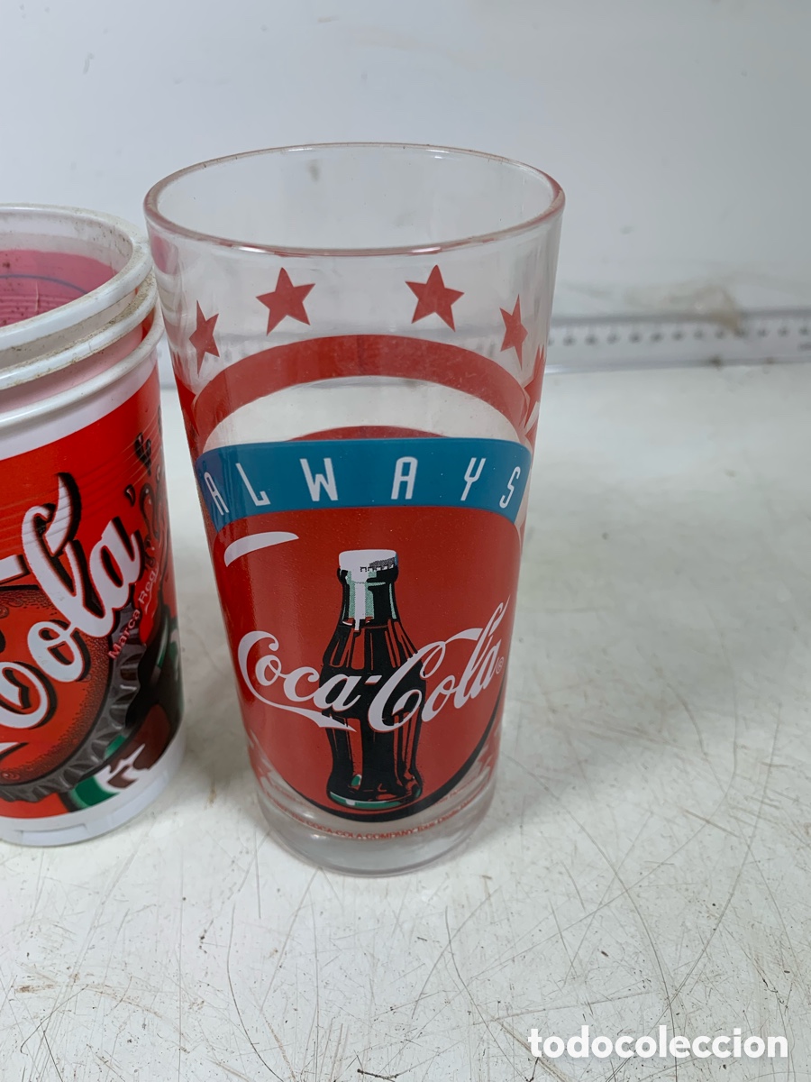 Coleccionismo de Coca-Cola y Pepsi: 01_ lote vasos Coca Cola - Foto 5