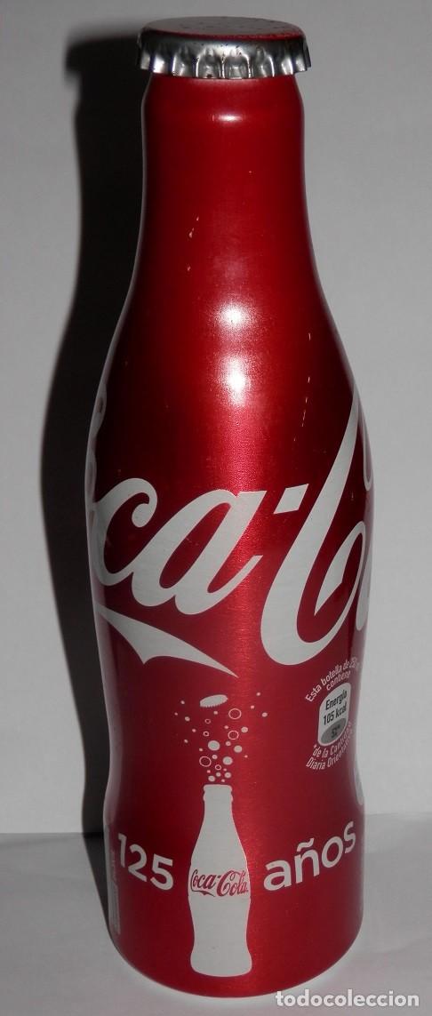 Coleccionismo de Coca-Cola y Pepsi: BOTELLA DE COCA-COLA - 125 A&Ntilde;OS - Foto 1