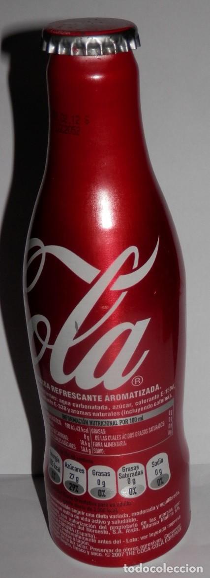 Coleccionismo de Coca-Cola y Pepsi: BOTELLA DE COCA-COLA - 125 A&Ntilde;OS - Foto 2