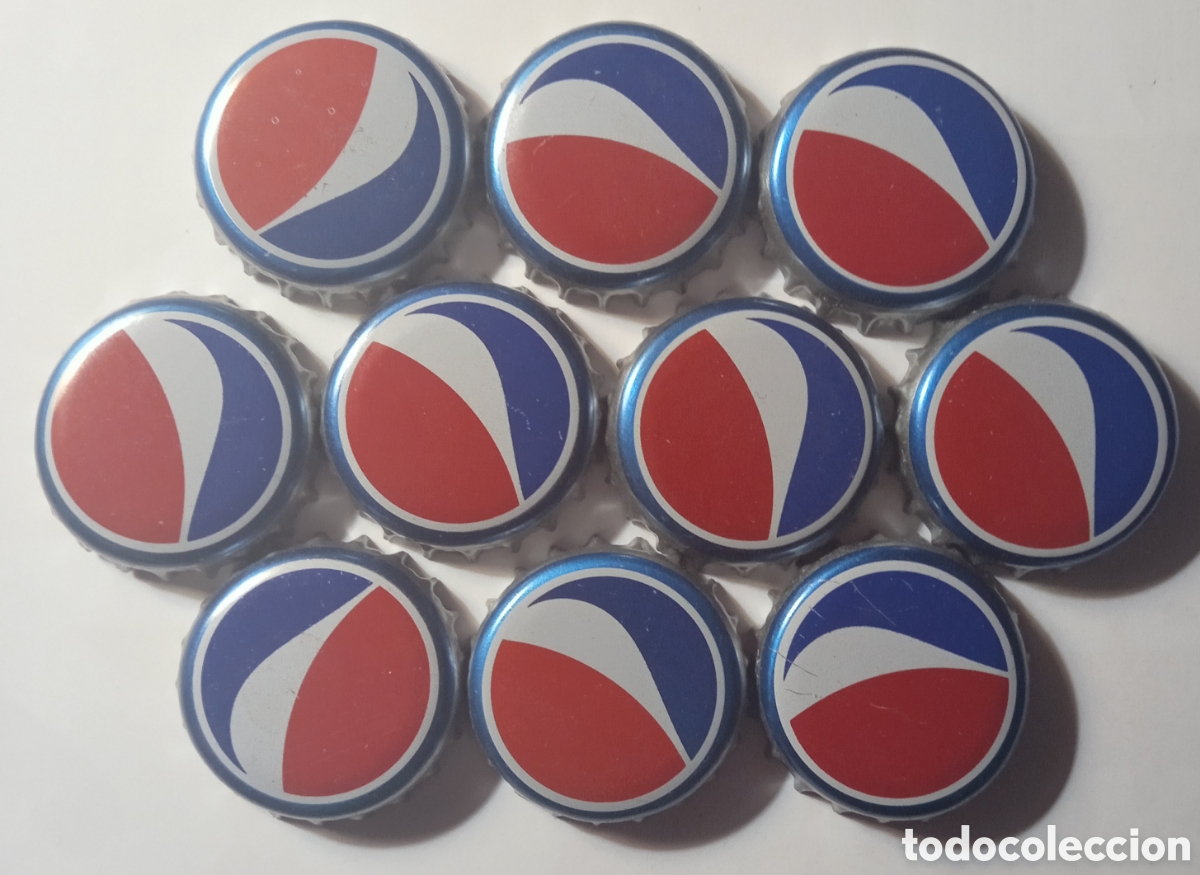 Coleccionismo de Coca-Cola y Pepsi: LOTE CHAPAS DE PEPSI - Foto 1