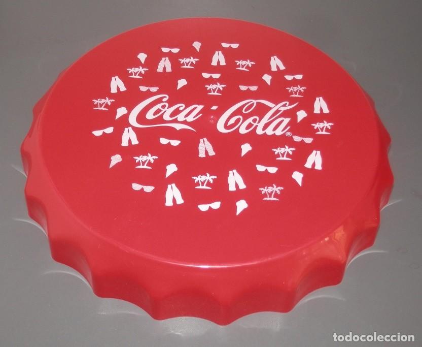 Coleccionismo de Coca-Cola y Pepsi: FRISBEE EN FORMA DE TAPA COCA COLA - Foto 1