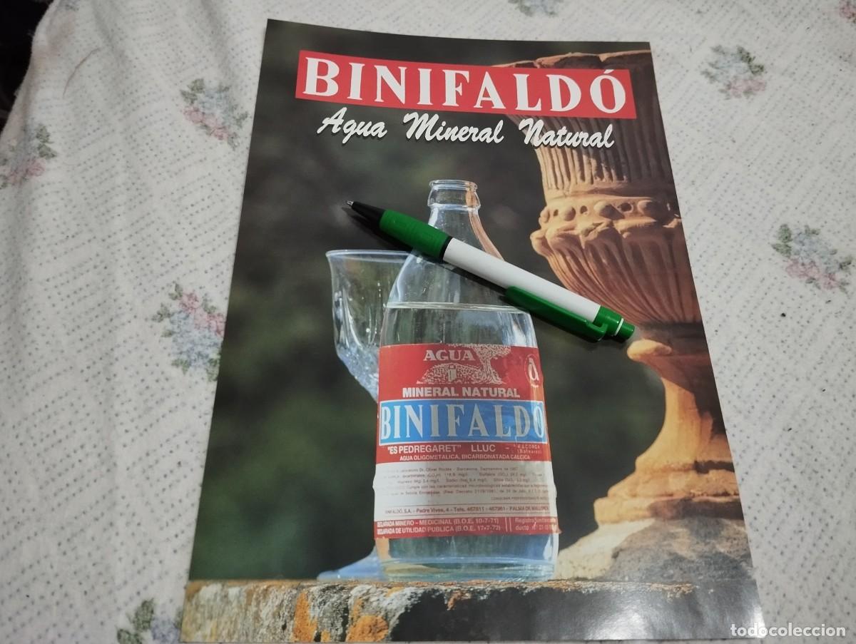 Colecionismo de Coca-Cola e Pepsi: AGUA BINIFALDO ES PEDDREGARET LLUC MALLORCA ANUNCIO PUBLICIDAD REVISTA 1992