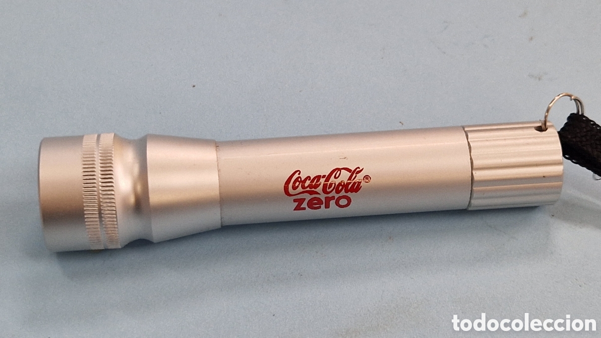Coleccionismo de Coca-Cola y Pepsi: Linterna Coca Cola zero publicidad - Foto 1