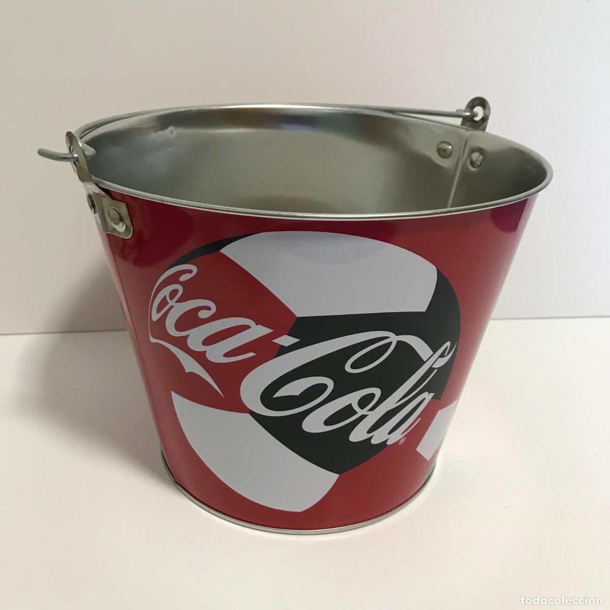 Collecting of Coca-Cola and Pepsi: CUBO METAL COCA-COLA 18 CMS COCACOLA