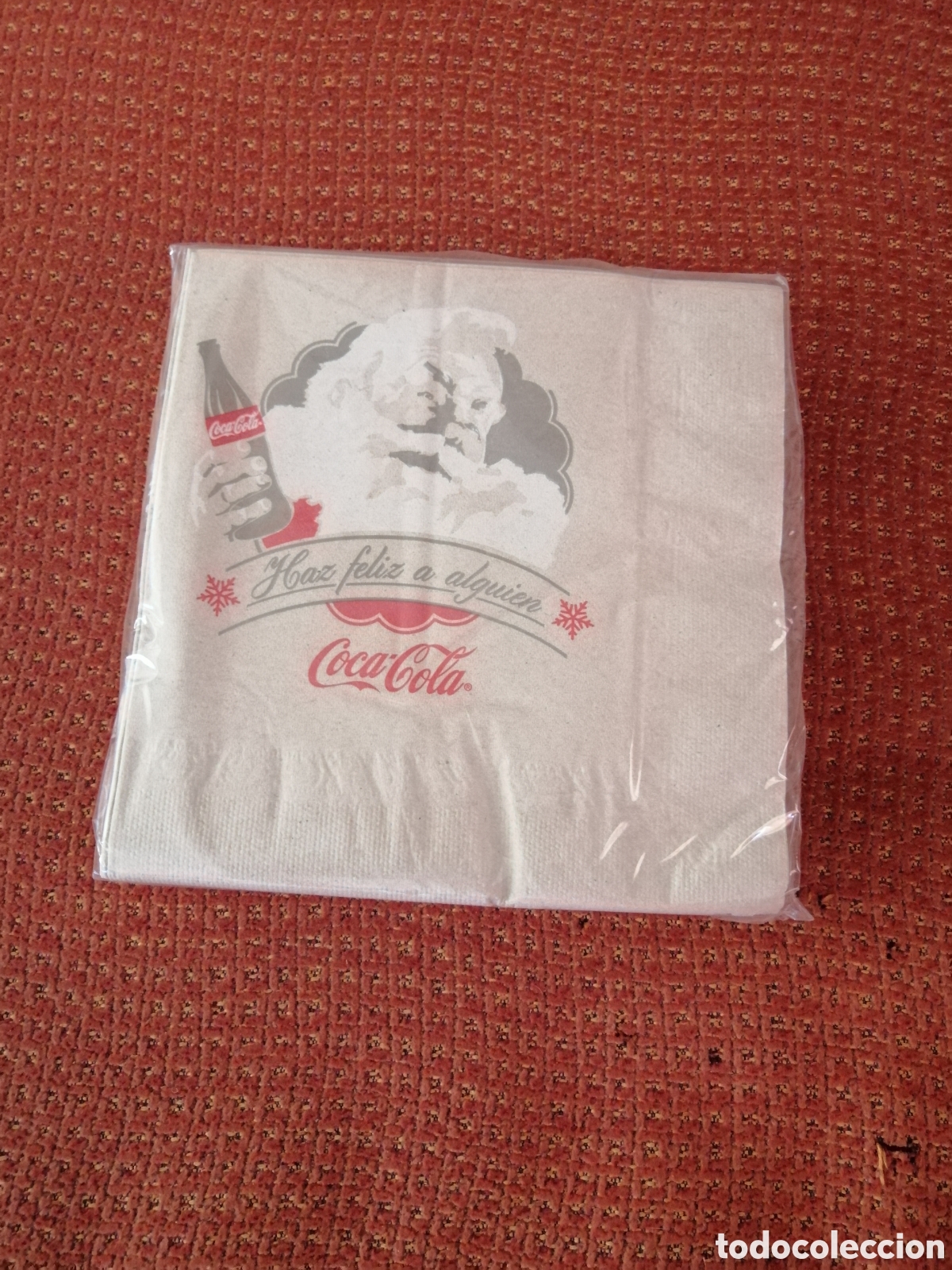 Coleccionismo de Coca-Cola y Pepsi: 50 SERVILLETAS DE COCA-COLA - Foto 1