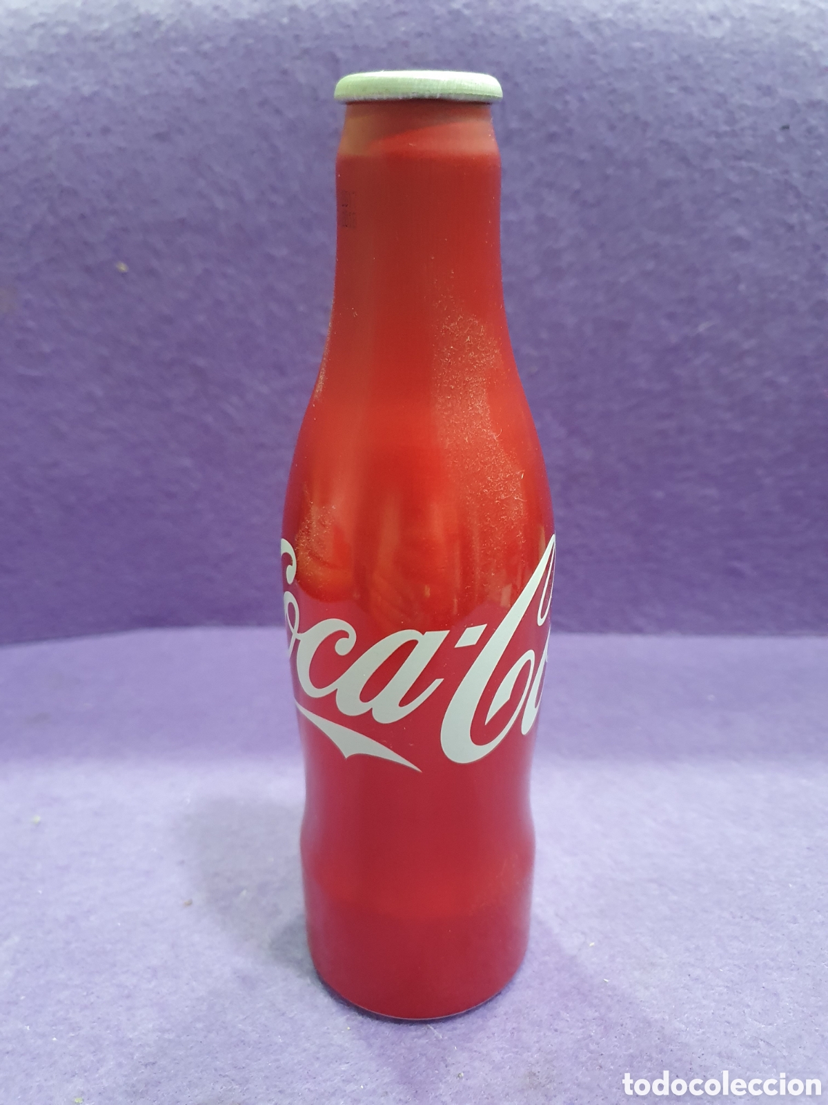 Coleccionismo de Coca-Cola y Pepsi: Botella Coca Cola aluminio ed. limitada. (L13) - Foto 1