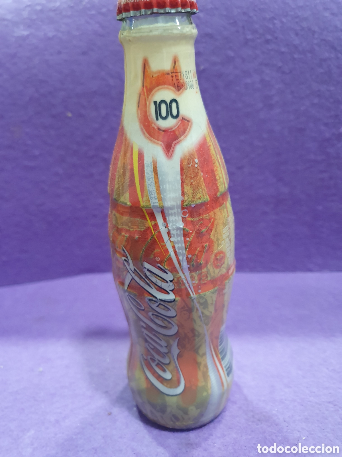 Coleccionismo de Coca-Cola y Pepsi: Botella Coca Cola aluminio ed. limitada. (L13) - Foto 2