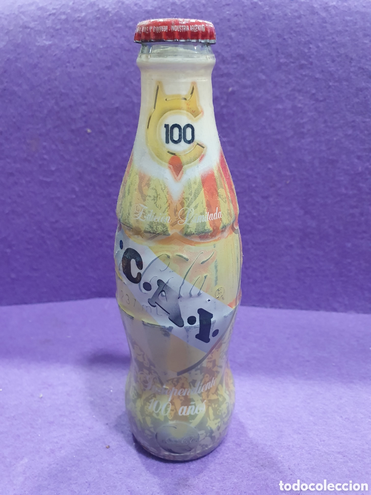 Coleccionismo de Coca-Cola y Pepsi: Botella Coca Cola aluminio ed. limitada. (L13) - Foto 1