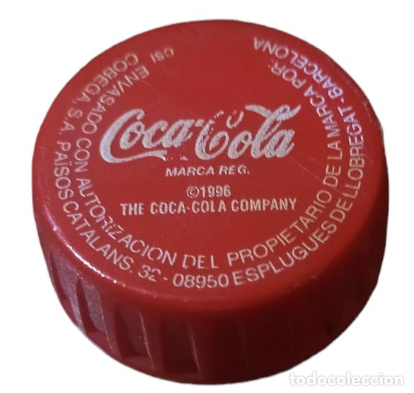 Collectionnisme de Coca-Cola et Pepsi: COCA-COLA TAP&Oacute;N DE ROSCA 1996 ESPLUGUES DE LLOBEGRAT - BARCELONA.