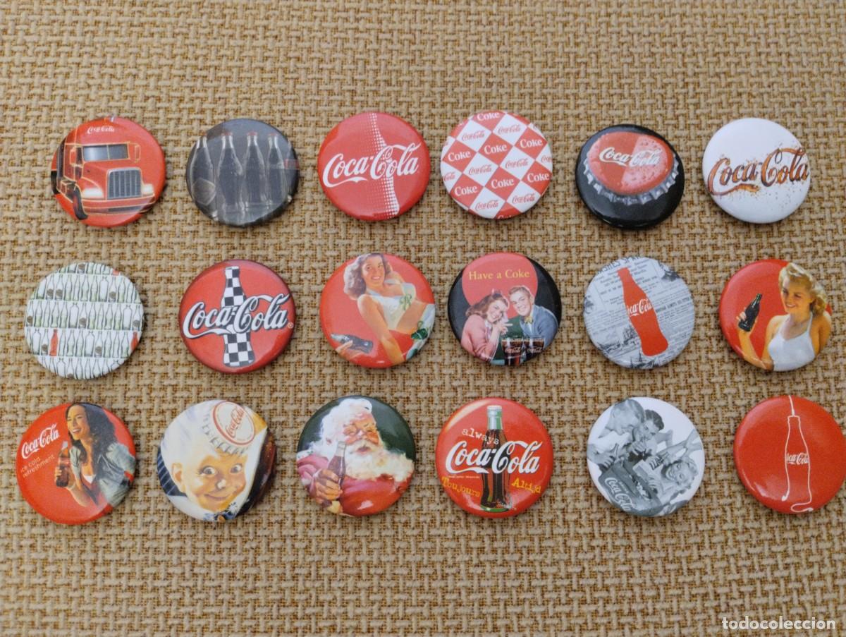 Collectionnisme de Coca-Cola et Pepsi: Lote chapas imperdibles Coca-Cola