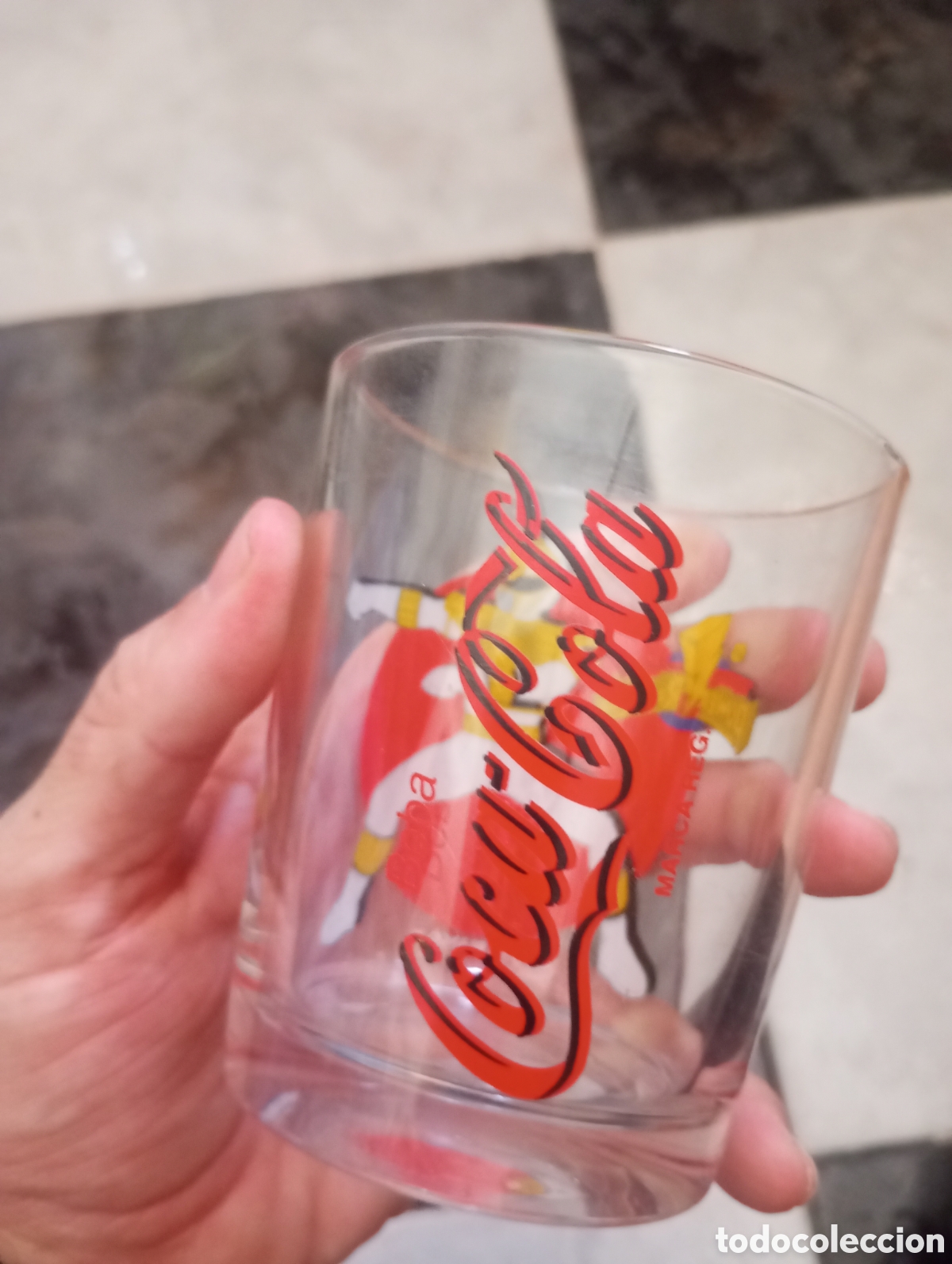 Collectionnisme de Coca-Cola et Pepsi: Vaso Cocacola power Rangers 1995