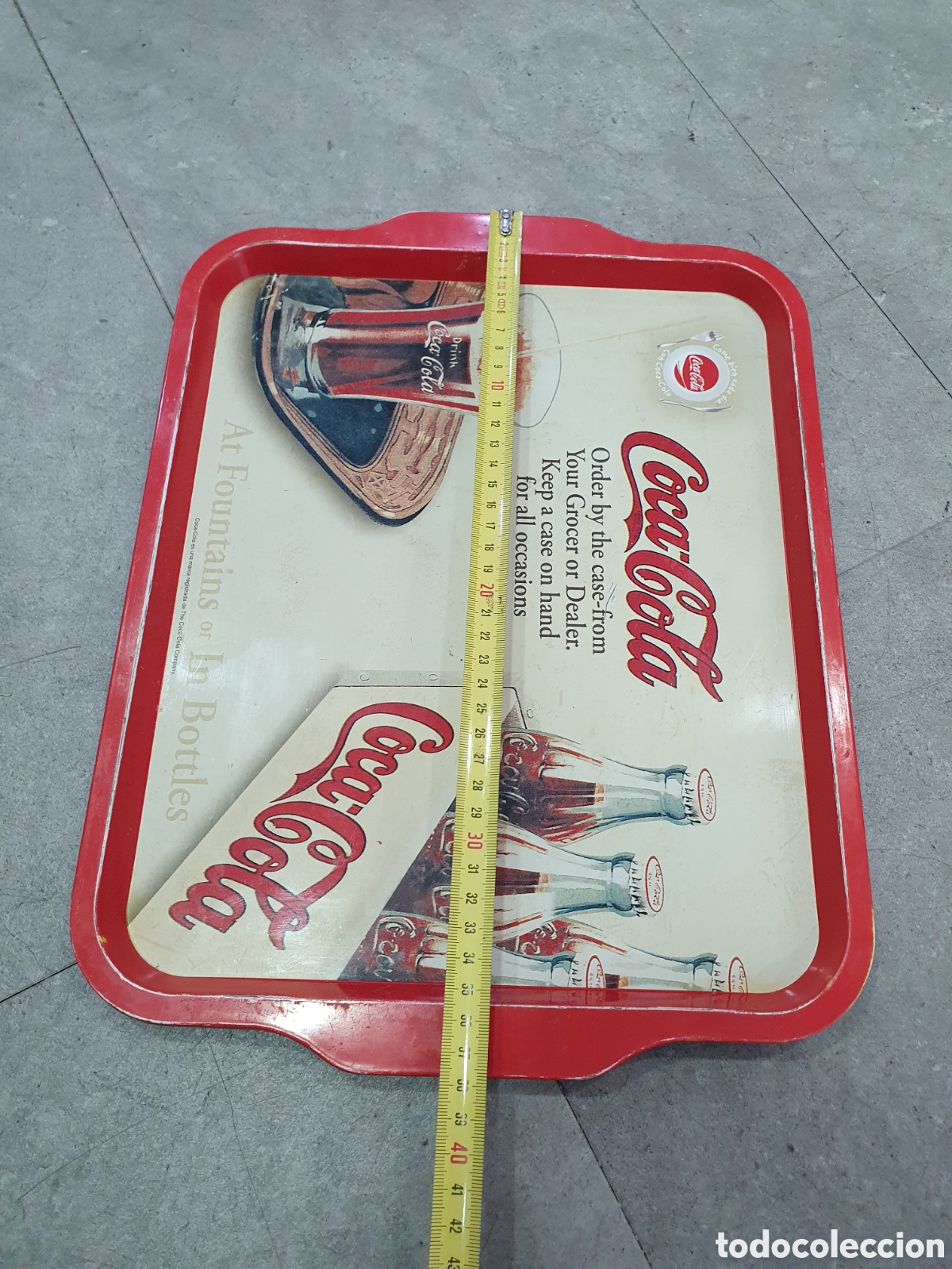Coleccionismo de Coca-Cola y Pepsi: Bandeja Coca Cola. (L44) - Foto 3
