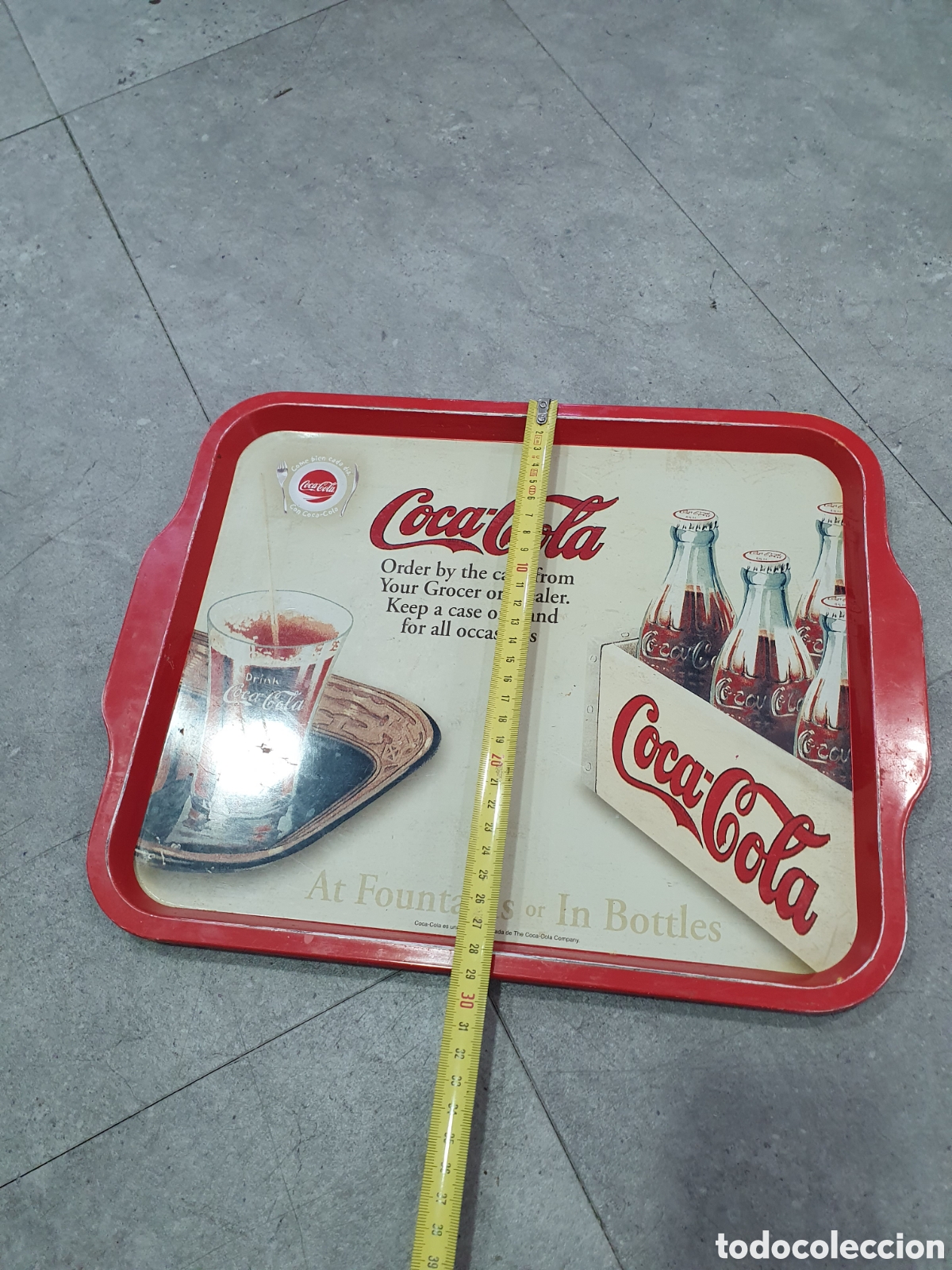 Coleccionismo de Coca-Cola y Pepsi: Bandeja Coca Cola. (L44) - Foto 4