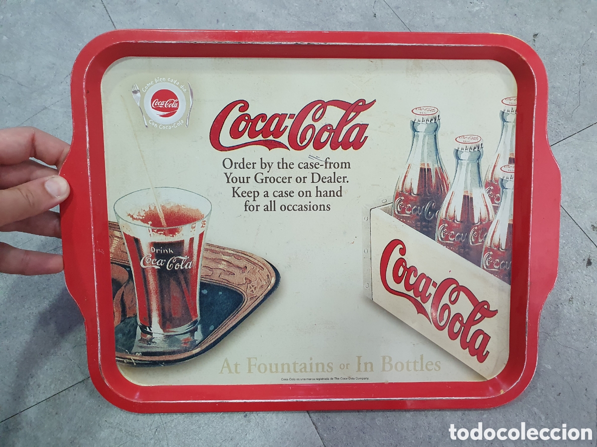 Coleccionismo de Coca-Cola y Pepsi: Bandeja Coca Cola. (L44) - Foto 1