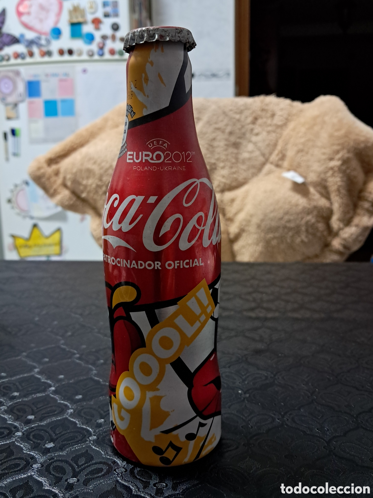 Coleccionismo de Coca-Cola y Pepsi: Botella Coca Cola euro copa 2013 - Foto 1