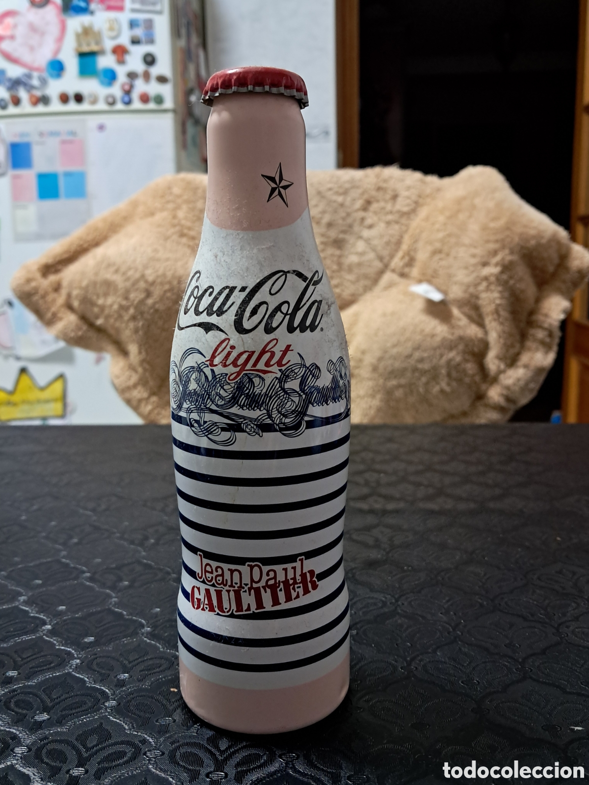 Coleccionismo de Coca-Cola y Pepsi: Botella Coca Cola aluminio Inglesa edici&oacute;n limitada - Foto 1