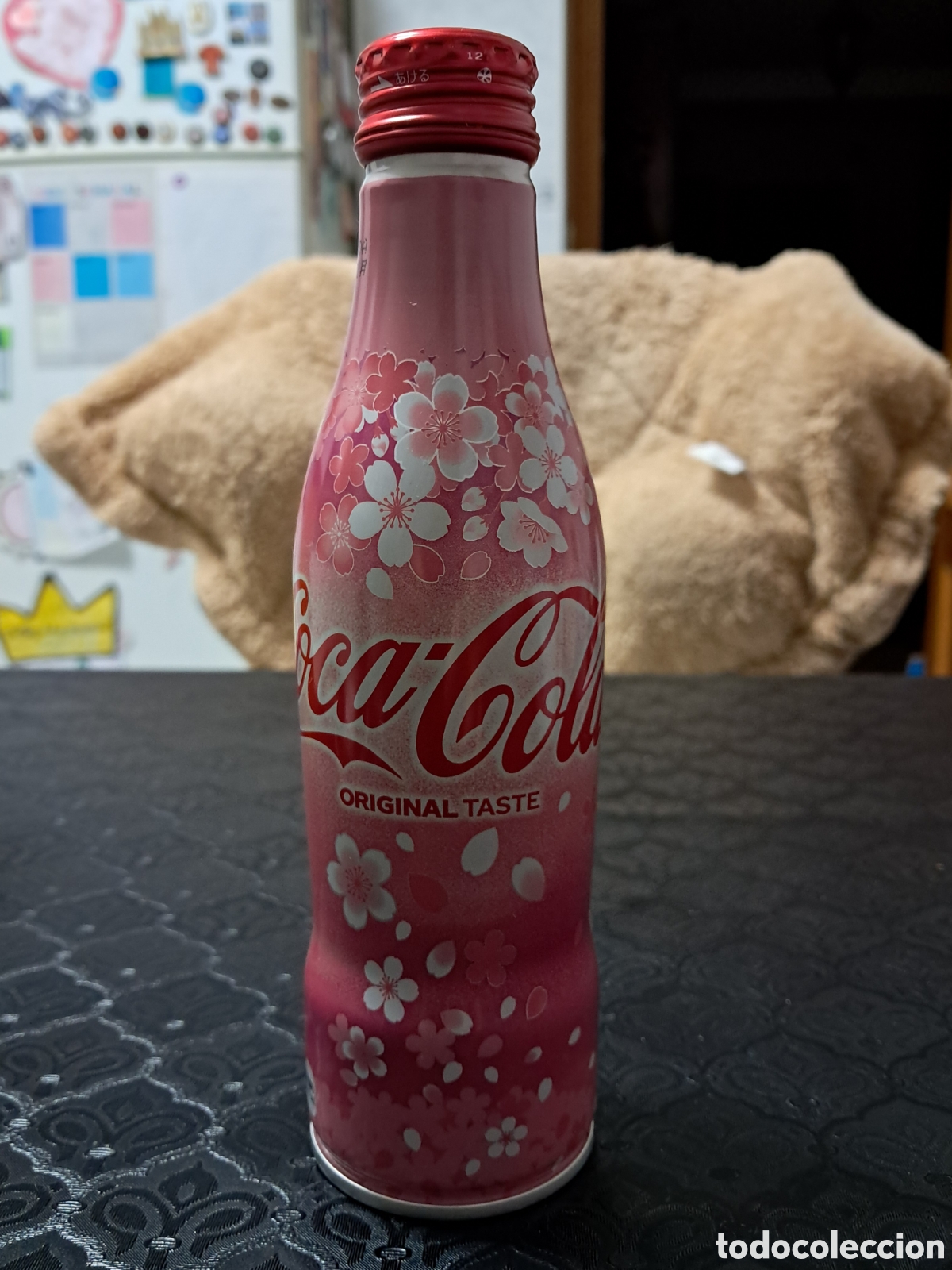 Coleccionismo de Coca-Cola y Pepsi: Botella Coca Cola aluminio Jap - Foto 1