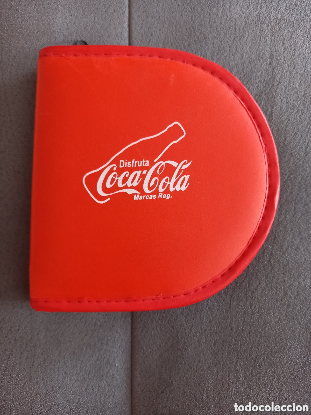Collectionnisme de Coca-Cola et Pepsi: ESTUCHE PORTA CD/DVD PUBLICITARIO DE COCA COLA. CAPACIDAD 12 DISCOS.