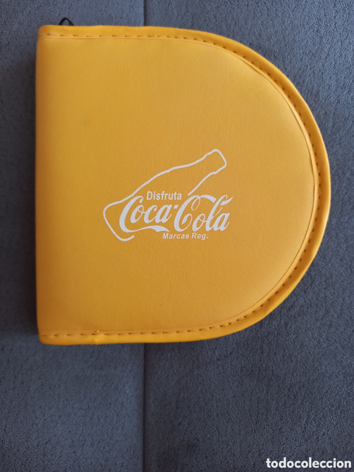 Collectionnisme de Coca-Cola et Pepsi: ESTUCHE PORTA CD/DVD PUBLICITARIO DE COCA COLA. CAPACIDAD PARA 12 DISCOS.