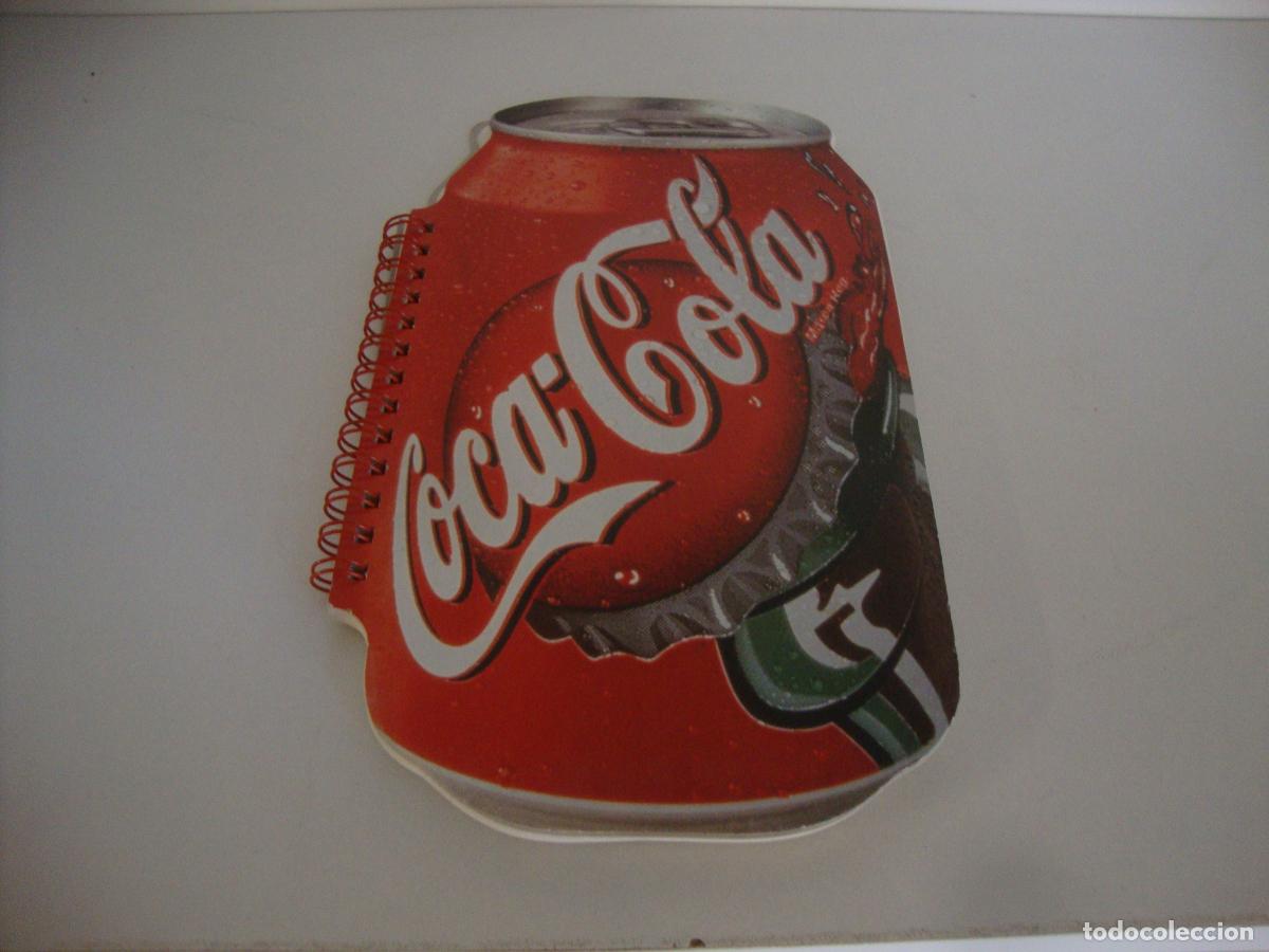 Coleccionismo de Coca-Cola y Pepsi: LIBRETA COCA COLA TIPO LATA - Foto 1