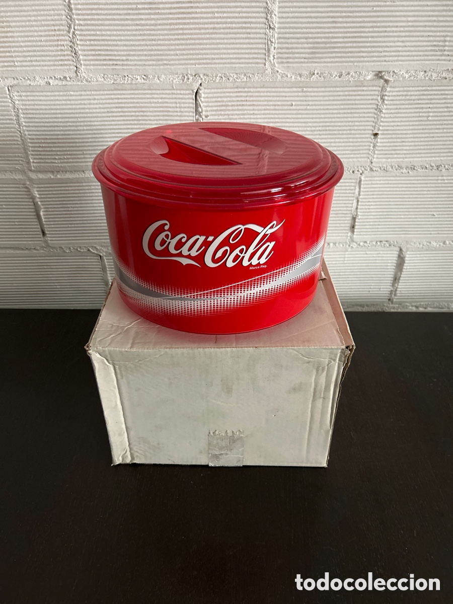 Collecting of Coca-Cola and Pepsi: Cubitera Coca-Cola tres piezas