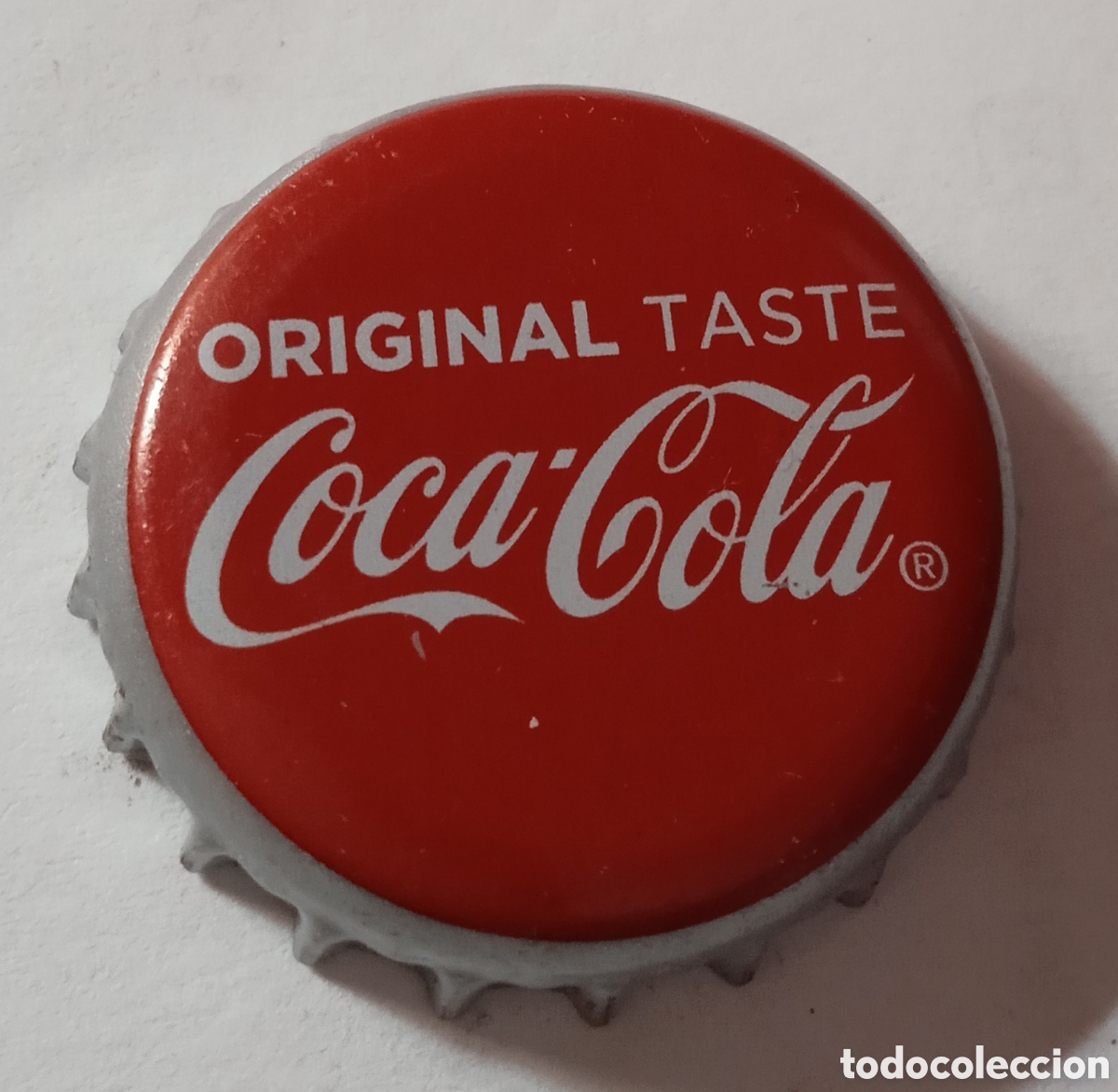 Collectionnisme de Coca-Cola et Pepsi: CHAPA COCACOLA Original Taste
